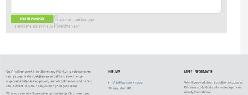website error